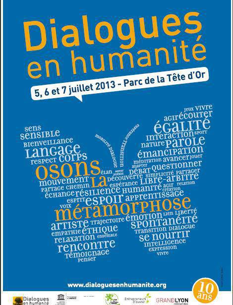[RENCONTRES] « Dialogues en Humanité 2013 » à Lyon du 5 au 7 juillet