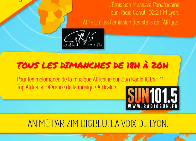 [RADIO] Retrouvez Zim Digbeu tous les samedis sur Radio Canut et tous les dimanches sur Radio Sun