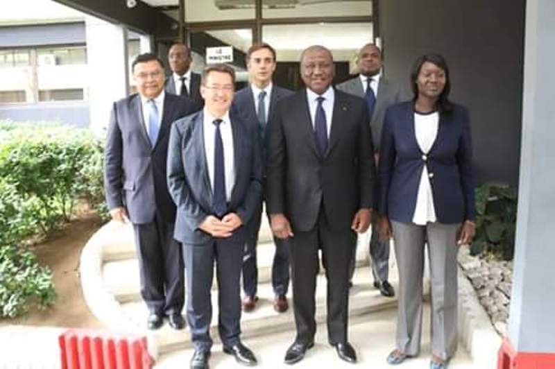 [DIPLOMATIE] Philippe Cochet Député du Rhône reçu par le ministre ivoirien de l’intérieur le 29 septembre Abidjan