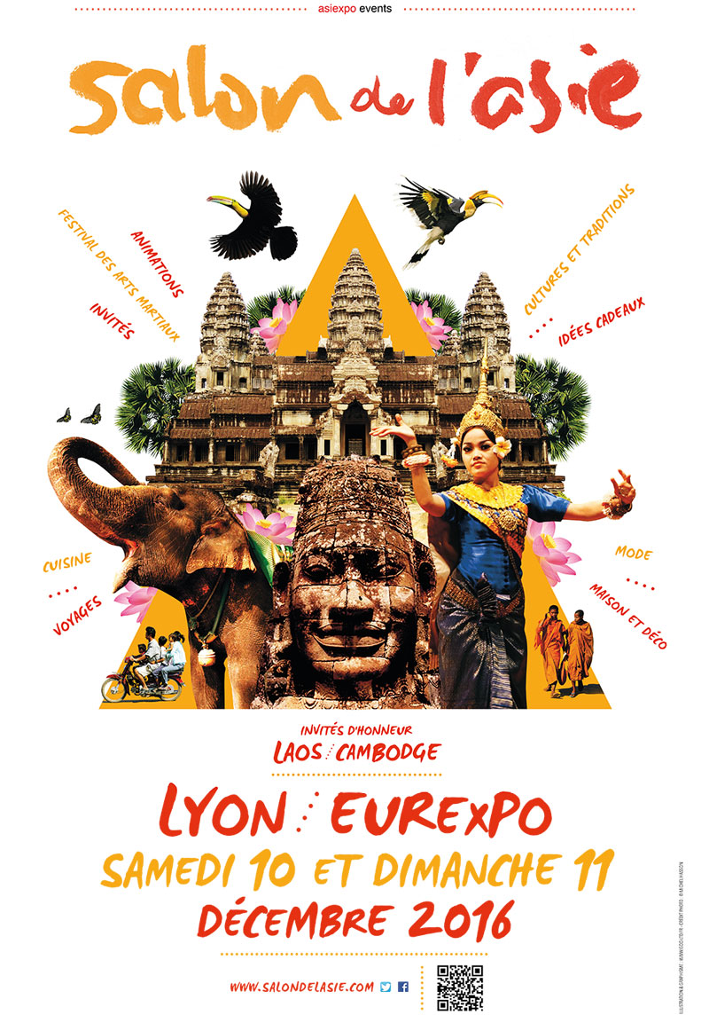 [DÉCOUVERTE] Salon de l&rsquo;Asie et Japan Touch les 10 et 11 décembre 2016 à Lyon-Eurexpo