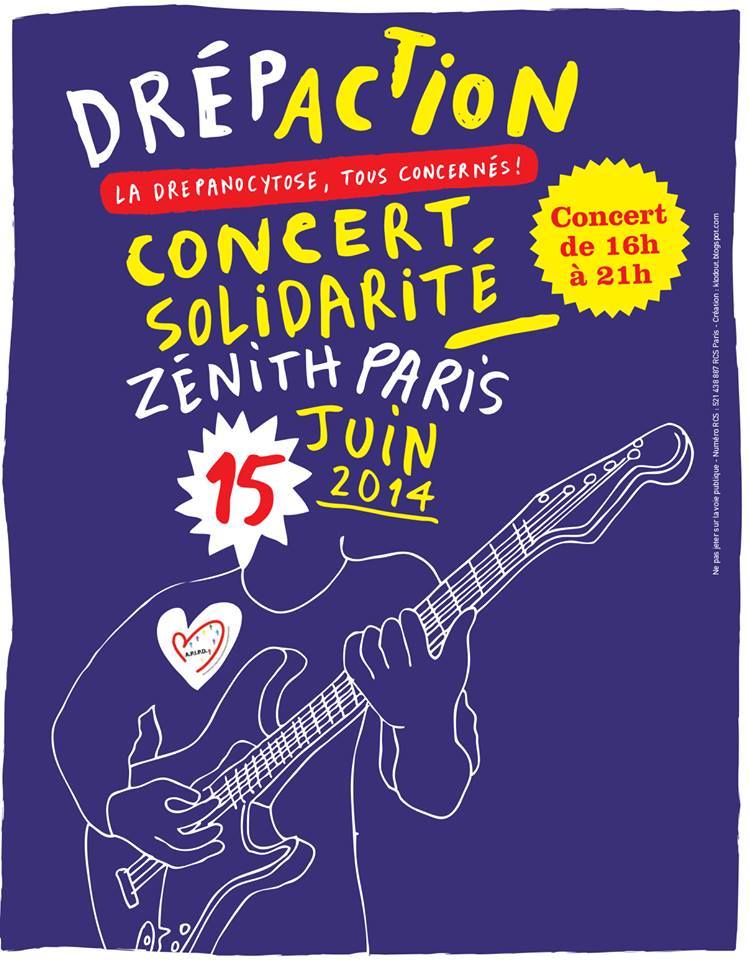 [SANTE] Mobilisez-vous ! Drépaction 2014 Dimanche 15 juin 2014 au Zénith de Paris
