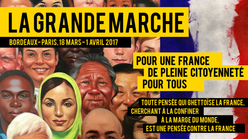 [CITOYENNETE] « Pleine citoyenneté pour tous »- Grande Marche, Bordeaux-Paris, 18 mars-01 avril 2017
