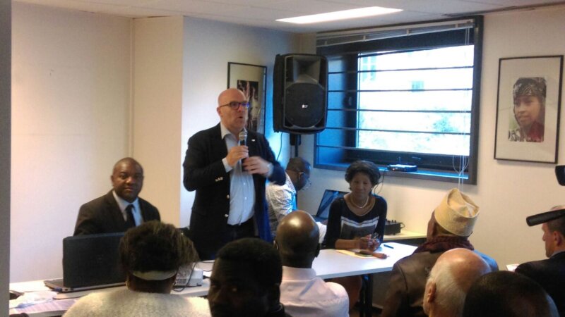 [POLITIQUE] La Diaspora Africaine d&rsquo;Auvergne Rhône Alpes force de propositions pour Emmanuel Macron a rencontré Bruno Bonnell le 18 avril 2017