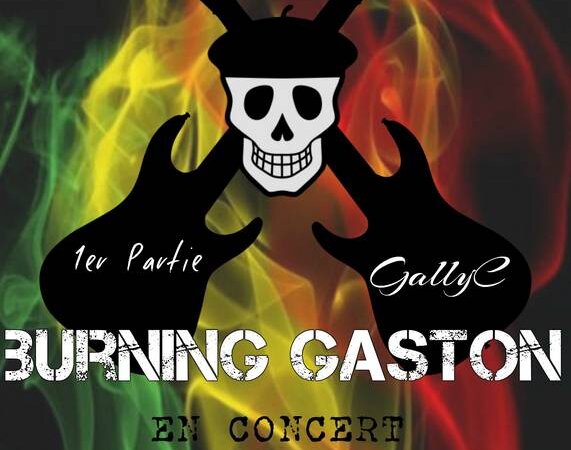 [SPECTACLE] « Burning Gaston » en concert au restaurant Le Conakry le vendredi 27 octobre 2017 à Lyon