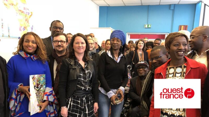 [NANTES] La maison de l’Afrique a été inaugurée le 3 avril 2018 par Mme la Maire (Ouest-France)