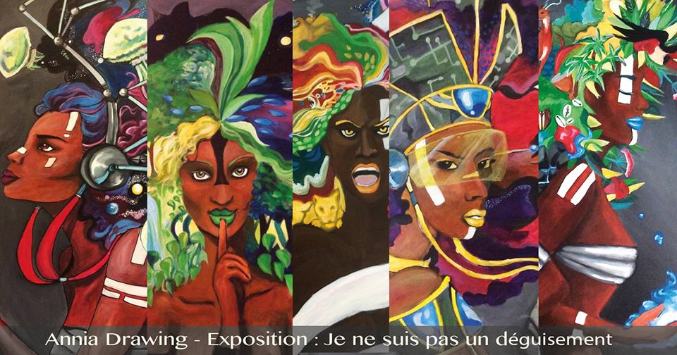 [EXPOSITION] « Je ne suis pas un déguisement » – (style peinture/BD)