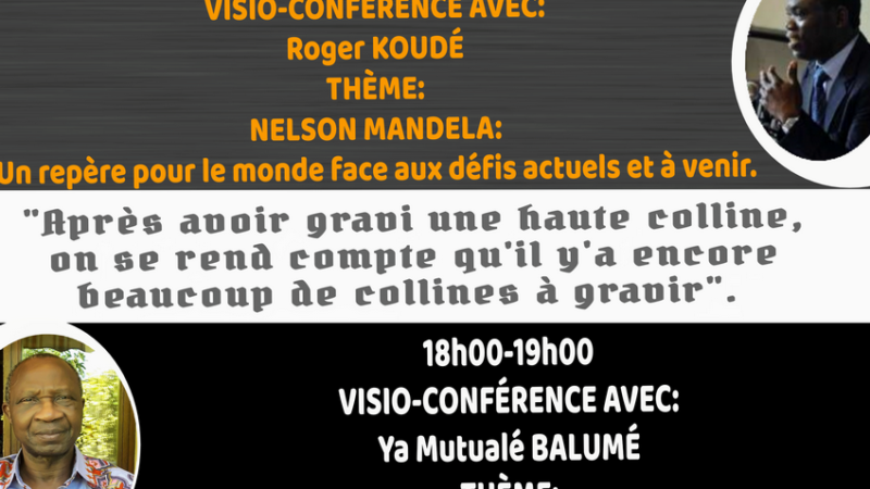 [MANDELA DAY] Hommage et visio-conférences samedi 18 juillet 2020 à Lyon