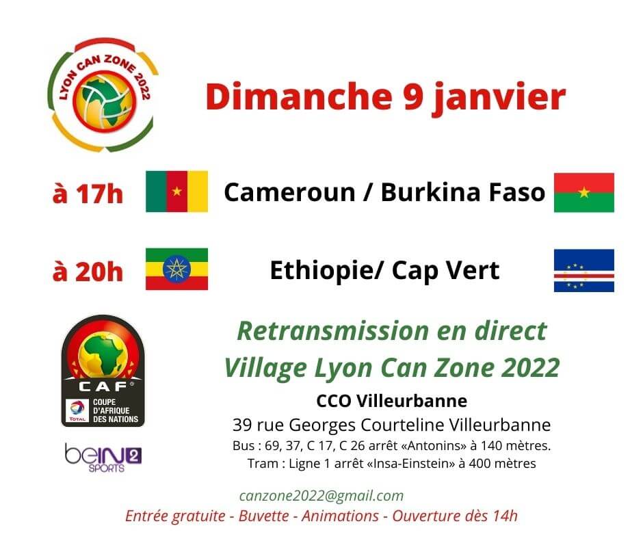 [CAN 2022] Cameroun/Burkina et Ethiopie/Cap-Vert dimanche 9 janvier