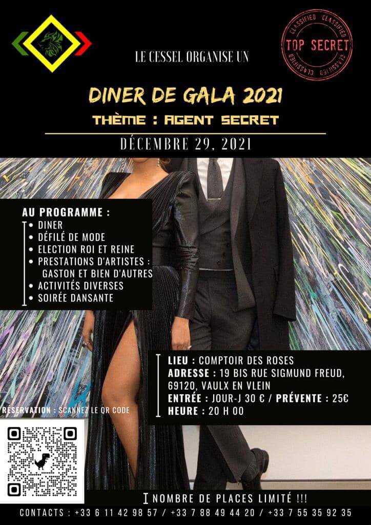 [FETE] Les étudiants sénégalais de Lyon organisent un dîner gala mercredi 29 décembre 2021