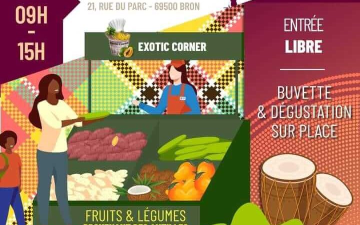 [COMMERCE] « Marché Kreyol » coin exotique fruits et légumes samedi 5 février 2022 à Bron (69)