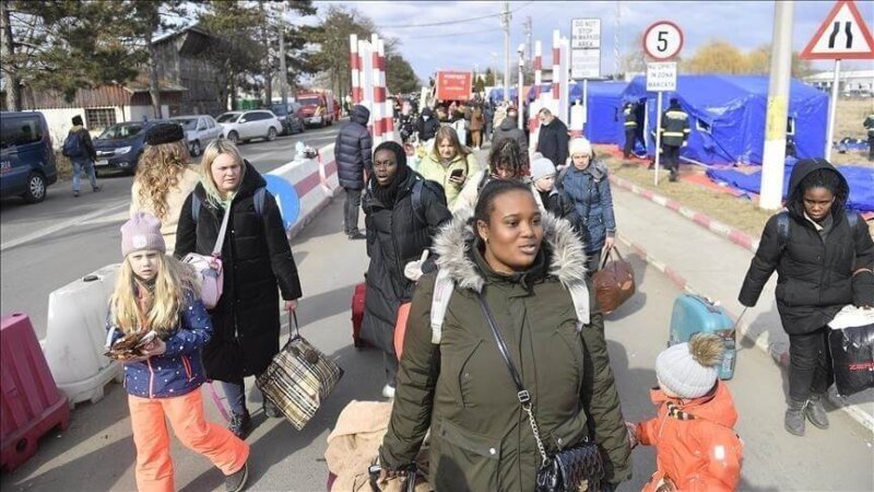 [GUERRE EN UKRAINE]  Le collectif Africa 50 condamne les traitements discriminatoires et inhumains infligés aux réfugiés africains