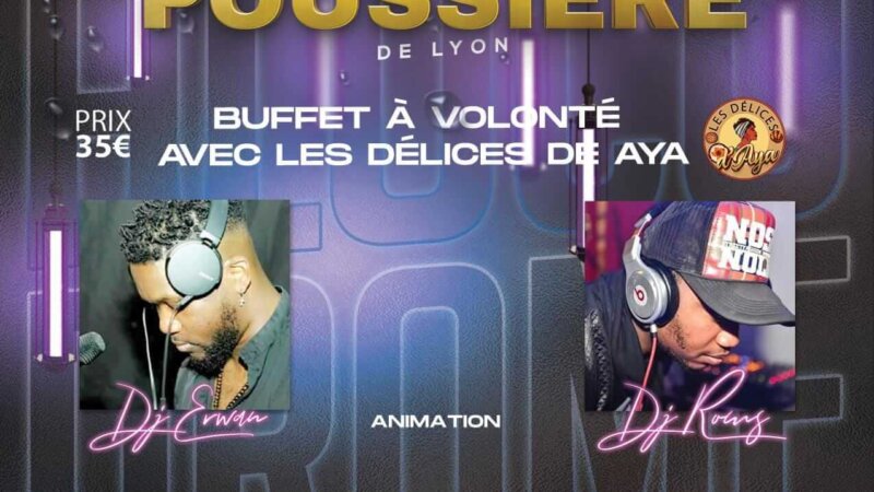 [AMBIANCE] Bal Poussière avec un buffet de saveurs africaines à Bron (69) mercredi 13 juillet 2022