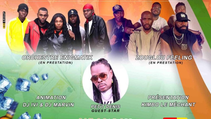 [AMBIANCE] A l’occasion de la Fête Nationale de la Côte d’Ivoire LC PROD organise la soirée 100% live avec Petit Denis en guest star à Lyon samedi 6 août 2022