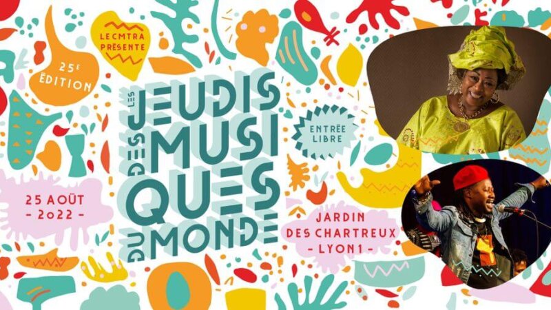 [CONCERT] “Nuit Mandingue” aux Jeudis des Musiques du Monde #6 avec MAH DAMBA, SAKO WANA et DJANKARO BAND et GROOVY J à Lyon jeudi 25 août 2022