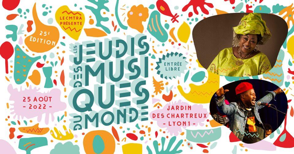 [CONCERT] « Nuit Mandingue » aux Jeudis des Musiques du Monde #6 avec MAH DAMBA, SAKO WANA et DJANKARO BAND et GROOVY J à Lyon jeudi 25 août 2022