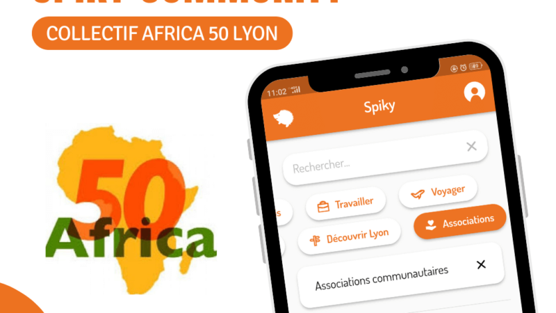 [RESEAU] Spiky Community est fier d&rsquo;annoncer son partenariat avec le collectif Africa 50