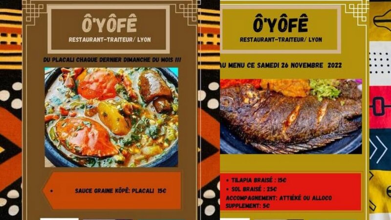 [CUISINE] Voyagez en Côte d&rsquo;Ivoire en commandant votre poisson braisé,  votre placali sauce graine ou kopê  ou votre garba à Lyon les 26 et 27 novembre 2022