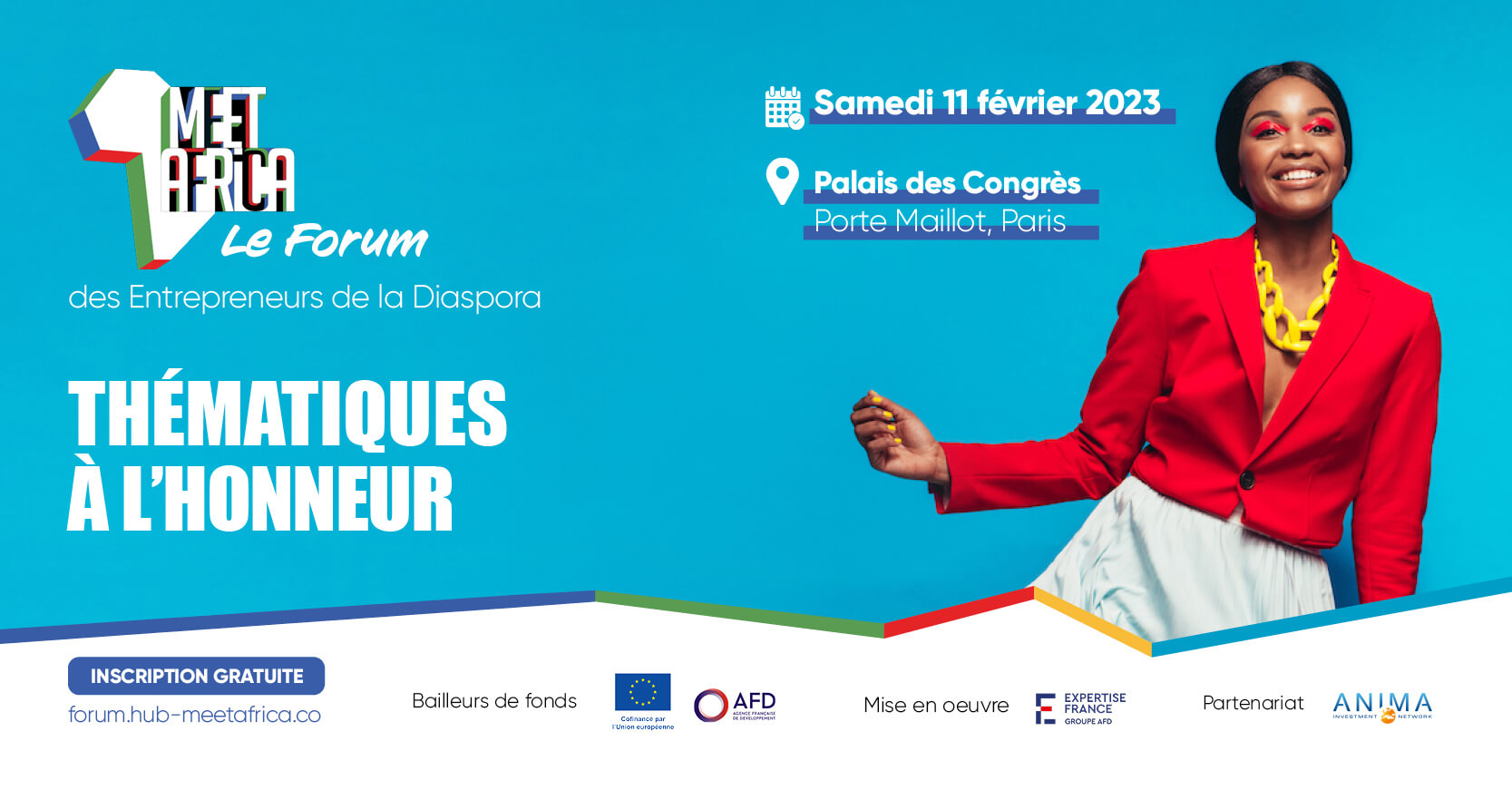 [ECONOMIE] Forum des Entrepreneurs de la Diaspora « Meet Africa » à Paris samedi 11 février 2023