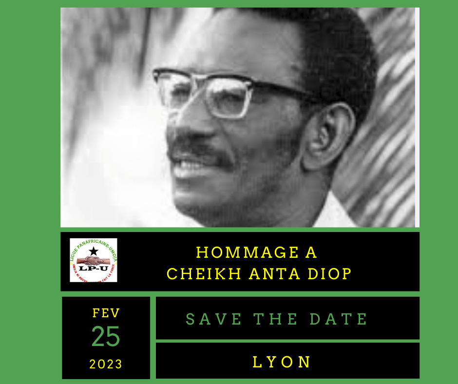 [CONFÉRENCE] Hommage à Cheikh Anta DIOP samedi 25 février 2023 à Lyon