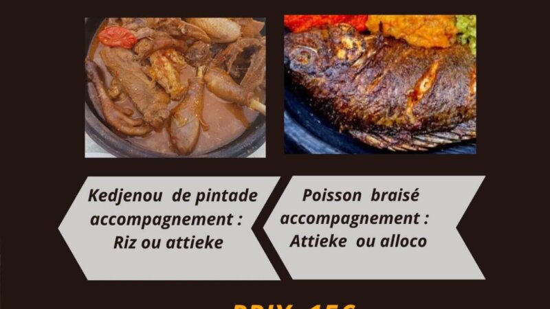 [CUISINE] Voyagez en Côte d&rsquo;Ivoire en commandant votre poisson braisé, votre kédjénou de pintade à Lyon les 18 et 19 mars 2023