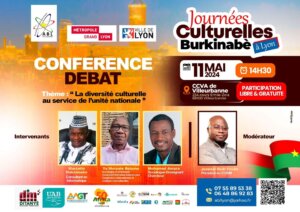 [CONFERENCE] 18e édition des Journées culturelles des Burkinabè de Lyon- "La diversité culturelle au service de l’unité nationale" @ CCVA de Villeurbanne,