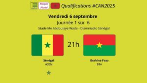 [#FOOTBALL] #qualificationscan2025 Sénégal 🇸🇳 - Burkina Faso 🇧🇫 vendredi 6 septembre 2024 à Diamniadio Sénégal @ Sénégal - Stade Me Abdoulaye Wade