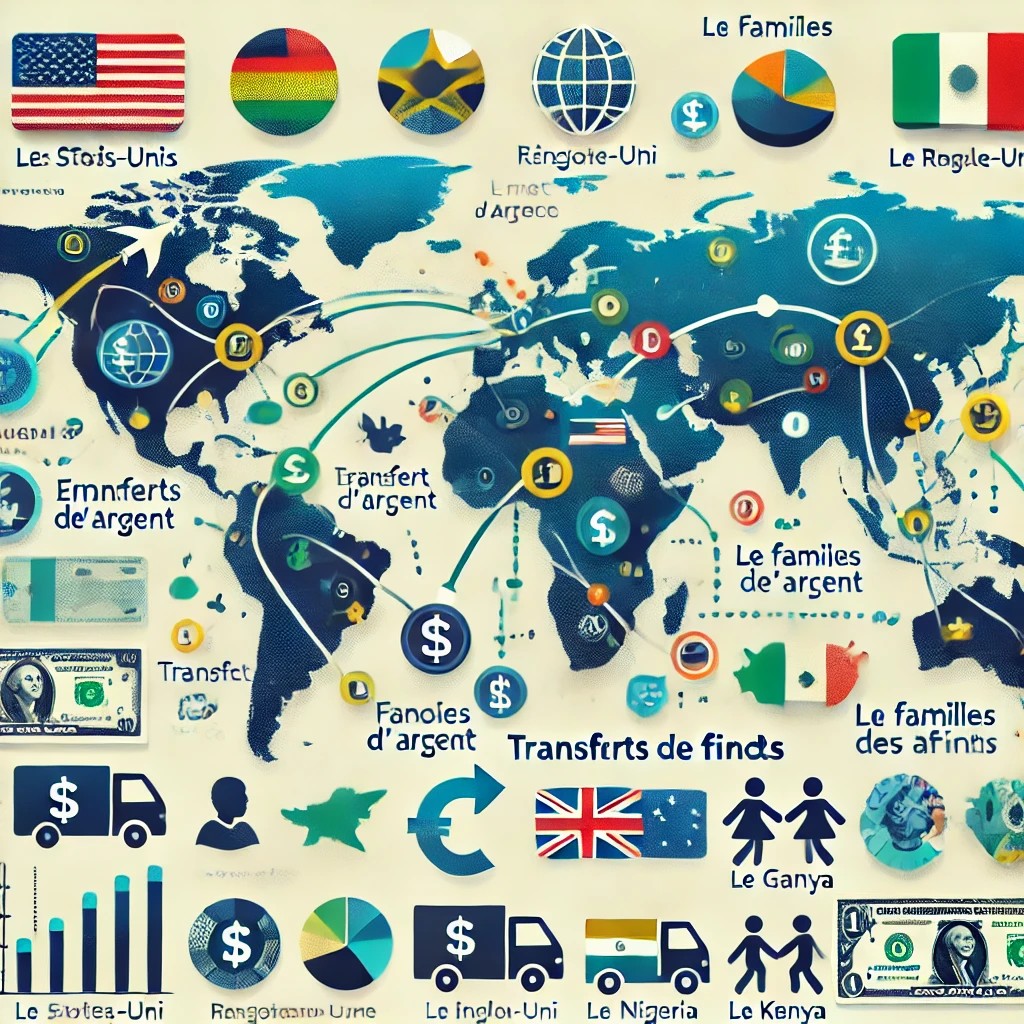 [BUSINESS] Transferts de fonds en 2024 TOP3 africain : Égypte, le Nigeria et le Maroc