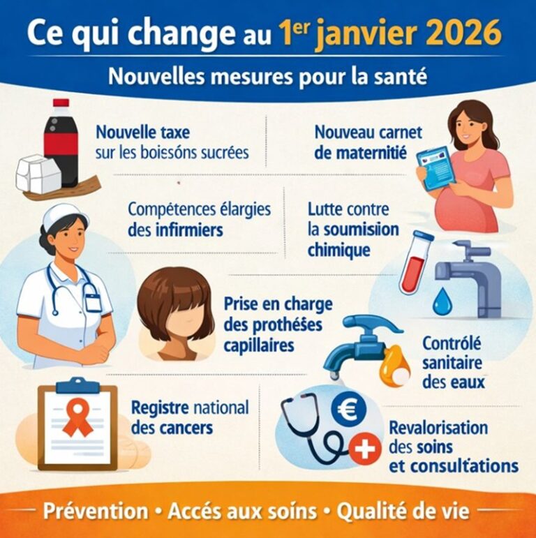 [SANTE] Tout ce qui change en 2026 dans le domaine de la santé ...