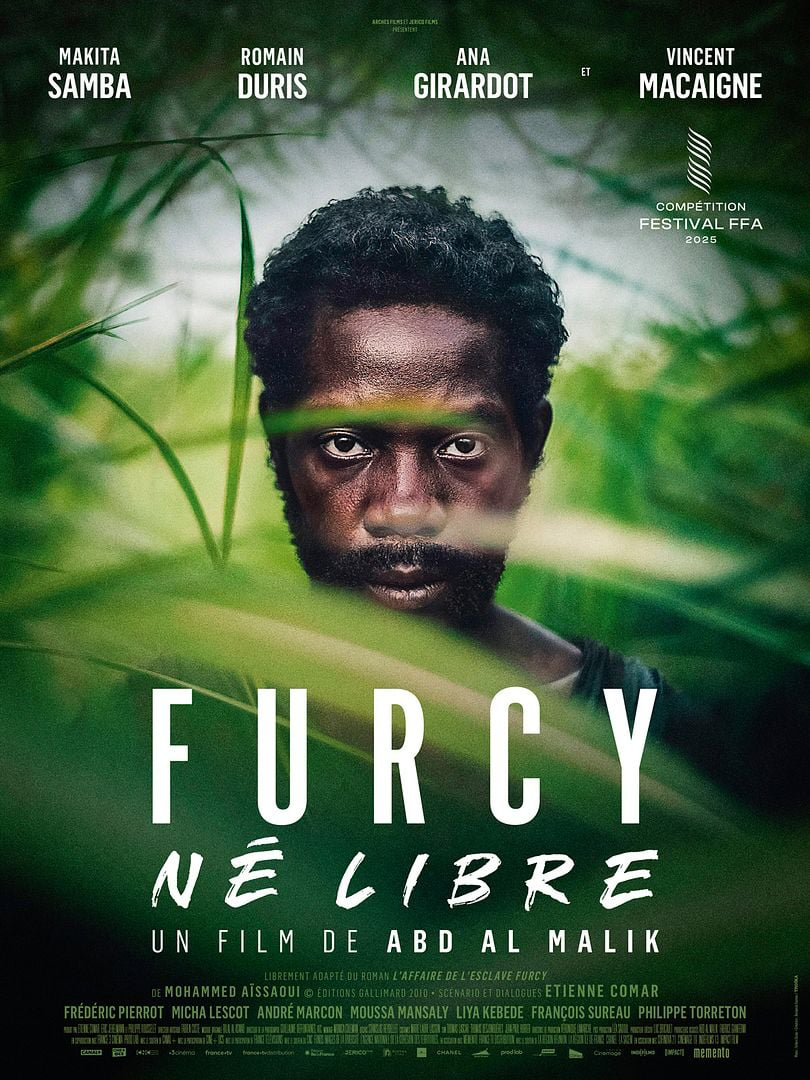 🗓️  Mercredi 14 janvier 2026 [CINEMA] Sortie du film 🎞️ « Furcy, né libre » réalisé réalisé par Abd al Malik