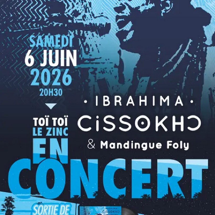 🗓️  Samedi 6 juin 2026 [MUSIQUE] Ibrahima CISSOKHO 🇸🇳 et la Mandingue Foly – Sortie de Vinyl 🎶 “LIBERTE” à Villeurbanne