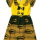 Robe "Hirondelle" en Wax et Coton – Collection Fillette (6 et 8 ans)