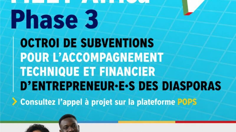 🗓️ Lundi  14 septembre 2026  dernier délai [ENTREPRENEURIAT] 🟡  MEET Africa – Phase 3  🇨🇲 🇨🇮 🇲🇦 🇸🇳 🇹🇳  : un appel à projets adressé aux structures d&rsquo;accompagnement (incubateurs, accélérateurs…)