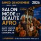 Devenez Exposant au Salon Mode et Beauté Afro à Lyon samedi 28 novembre 2026