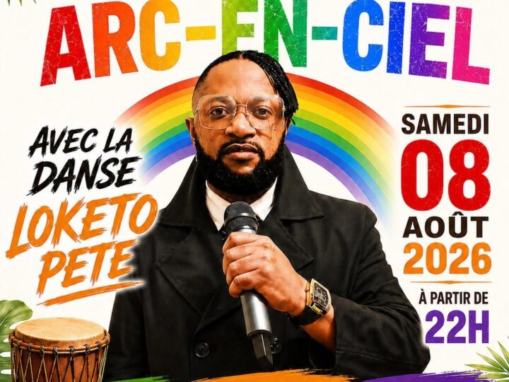 🗓️ Samedi 8 août 2026 📍  Lyon 3 [AMBIANCE]  🎶 L&rsquo;artiste Arc en Ciel  🇨🇩 en spectacle avec Loketo Pété
