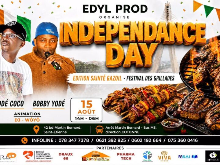 🗓️ Samedi 15 août 2026 📍 Saint Etienne [AMBIANCE] 🇨🇮 Edyl Prod présente Sainté Gazoil avec Yodé Coco et Bobby Yodé