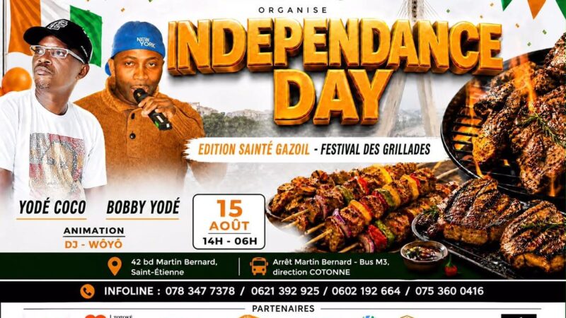 🗓️ Samedi 15 août 2026 📍 Saint Etienne [AMBIANCE] 🇨🇮 Edyl Prod présente Sainté Gazoil avec Yodé Coco et Bobby Yodé
