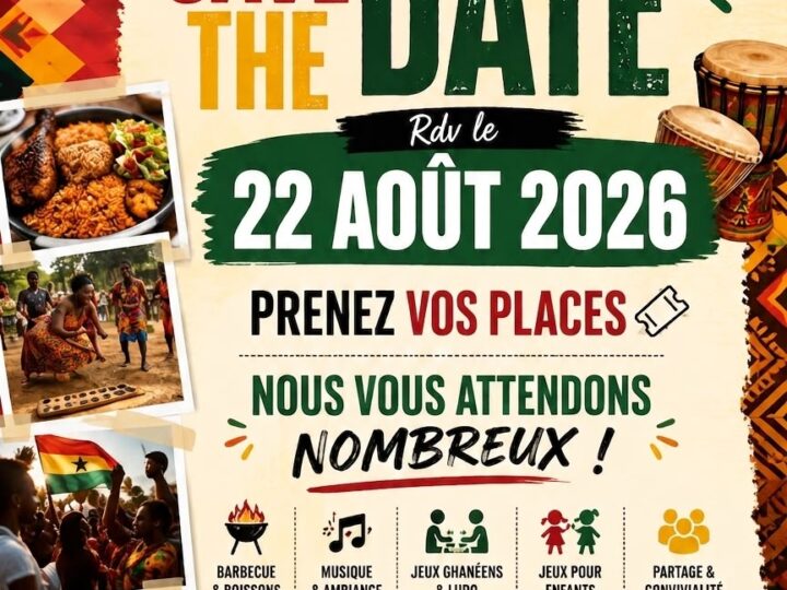 📅 Samedi 22 août 2026 📍 Parc de Miribel (69) [AMBIANCE]  🇬🇭 Summer Party de Ghana Community in Lyon