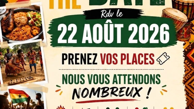 📅 Samedi 22 août 2026 📍 Parc de Miribel (69) [AMBIANCE]  🇬🇭 Summer Party de Ghana Community in Lyon