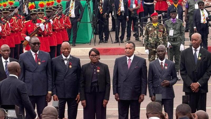 [DISTINCTION] 🇨🇬 🎖️ La Lyonnaise Tatiana NIAMAYOUA décorée par le Président de la République du Congo Denis SASSOU NGUESSO ce 15 août 2026