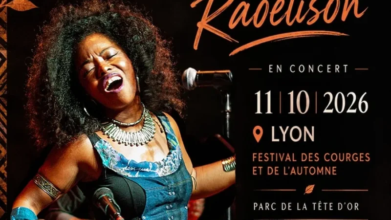 📅 Dimanche 11 octobre 2026 📍 Lyon [CONCERT] 🇲🇬 🍂 🎶 Noëlla RAOELISON au Parc de la Tête d’Or pour le Festival des Courges et de l’Automne