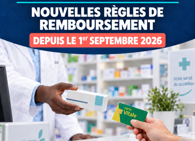 [SANTE] Médicaments : de nouvelles règles de remboursement depuis le 1er septembre 2026