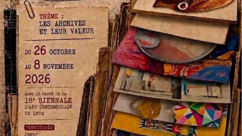 📅 Jusqu&rsquo;au 8 novembre 2026 📍 Lyon [PEINTURE] 🎨 L’Association ARTS’YAKO dévoile sa nouvelle exposition artistique à Lyon dans le cadre de la Biennale 2026