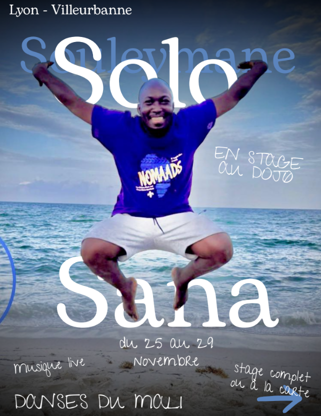 📅 Mercredi 25 novembre 2026 📍 Villeurbanne (69)  [STAGE-DANSE] 🥁 🇲🇱 Le Dojo Lyon Villeurbanne – Les danses du Mali à l&rsquo;honneur à Villeurbanne